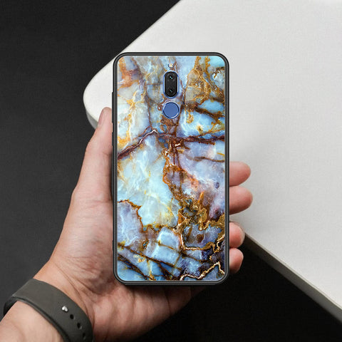Huawei Mate 10 Lite Cover - Colorful Marble Series - HQ Ultra Shine Premium Infinity Glass Soft Silicon Borders Case