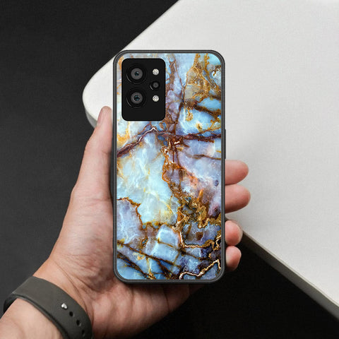 Realme GT 2 Pro Cover - Colorful Marble Series - HQ Ultra Shine Premium Infinity Glass Soft Silicon Borders Case