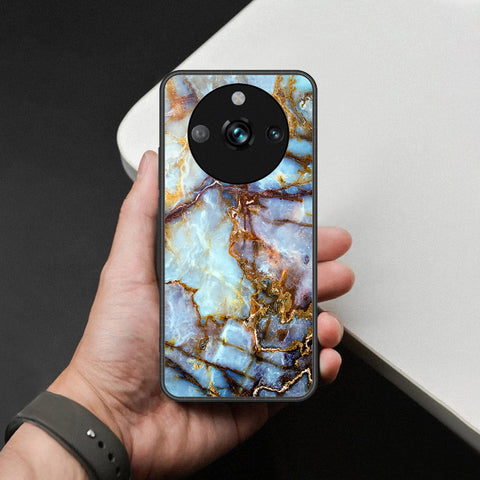 Realme 11 Pro Plus Cover - Colorful Marble Series - HQ Ultra Shine Premium Infinity Glass Soft Silicon Borders Case