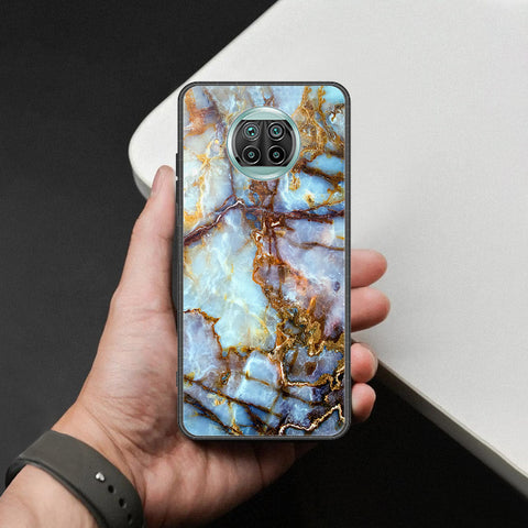 Xiaomi Mi 10T Lite Cover - Colorful Marble Series - HQ Ultra Shine Premium Infinity Glass Soft Silicon Borders Case