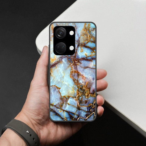 OnePlus Nord 3 Cover - Colorful Marble Series - HQ Ultra Shine Premium Infinity Glass Soft Silicon Borders Case