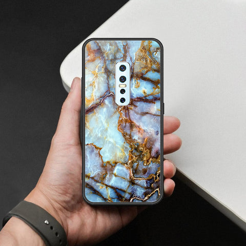 Vivo V17 Pro Cover - Colorful Marble Series - HQ Ultra Shine Premium Infinity Glass Soft Silicon Borders Case