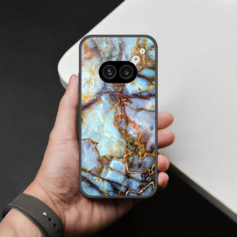 Nothing Phone 2a Cover - Colorful Marble Series - HQ Ultra Shine Premium Infinity Glass Soft Silicon Borders Case