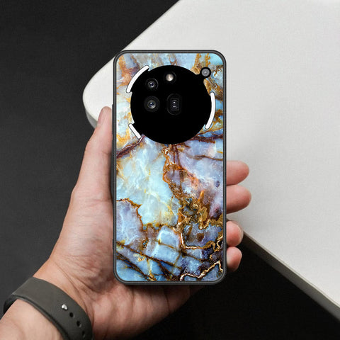 Nothing Phone 3a Pro Cover - Colorful Marble Series - HQ Ultra Shine Premium Infinity Glass Soft Silicon Borders Case