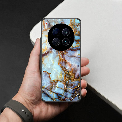 Tecno Camon 40 Premier 5G Cover - Colorful Marble Series - HQ Ultra Shine Premium Infinity Glass Soft Silicon Borders Case