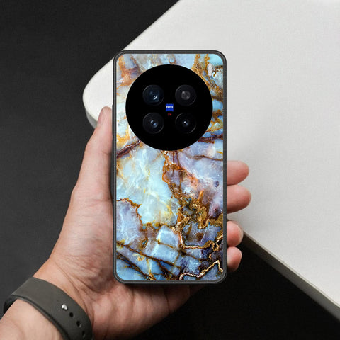 Vivo V7 Plus Cover - Colorful Marble Series - HQ Ultra Shine Premium Infinity Glass Soft Silicon Borders Case