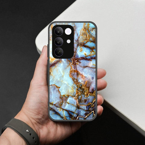 Realme C85 Pro Cover - Colorful Marble Series - HQ Ultra Shine Premium Infinity Glass Soft Silicon Borders Case