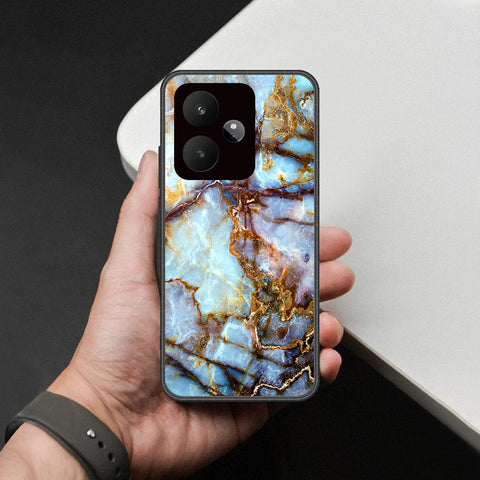 Realme GT 7 Cover - Colorful Marble Series - HQ Ultra Shine Premium Infinity Glass Soft Silicon Borders Case