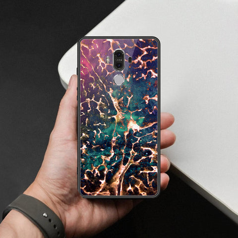Huawei Mate 9 Cover - Colorful Marble Series - HQ Ultra Shine Premium Infinity Glass Soft Silicon Borders Case