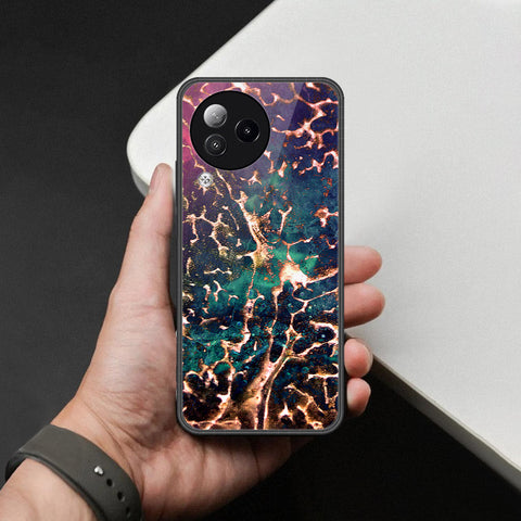 Xiaomi Civi 3 Cover - Colorful Marble Series - HQ Ultra Shine Premium Infinity Glass Soft Silicon Borders Case