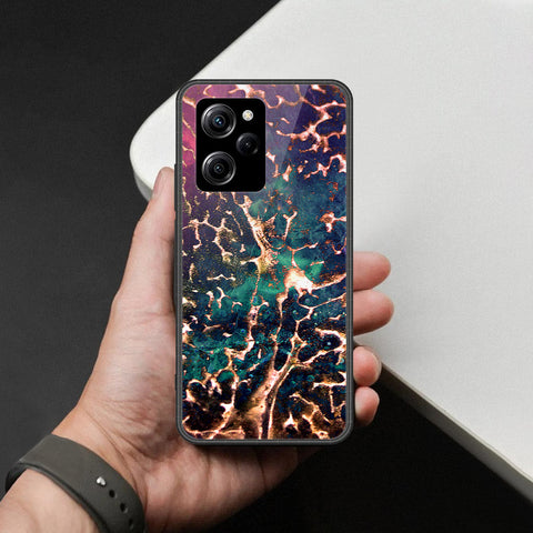 Xiaomi Redmi Note 12 Pro Speed Cover - Colorful Marble Series - HQ Ultra Shine Premium Infinity Glass Soft Silicon Borders Case