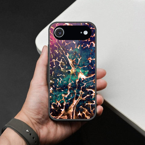 iPhone 17 Air - Colorful Marble Series - HQ Ultra Shine Premium Infinity Glass Soft Silicon Borders Case