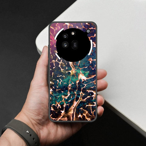Nothing Phone 3a Pro Cover - Colorful Marble Series - HQ Ultra Shine Premium Infinity Glass Soft Silicon Borders Case