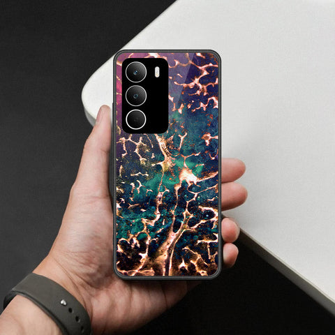 Realme Narzo 80 Lite Cover - Colorful Marble Series - HQ Ultra Shine Premium Infinity Glass Soft Silicon Borders Case