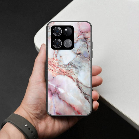 OnePlus Ace Racing Cover - Colorful Marble Series - HQ Ultra Shine Premium Infinity Glass Soft Silicon Borders Case