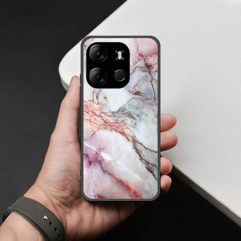 Tecno Spark Go 2023 Cover - Colorful Marble Series - HQ Ultra Shine Premium Infinity Glass Soft Silicon Borders Case