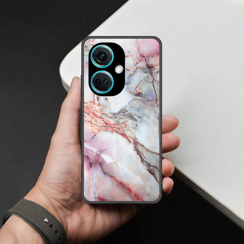 OnePlus Nord N30 Cover - Colorful Marble Series - HQ Ultra Shine Premium Infinity Glass Soft Silicon Borders Case