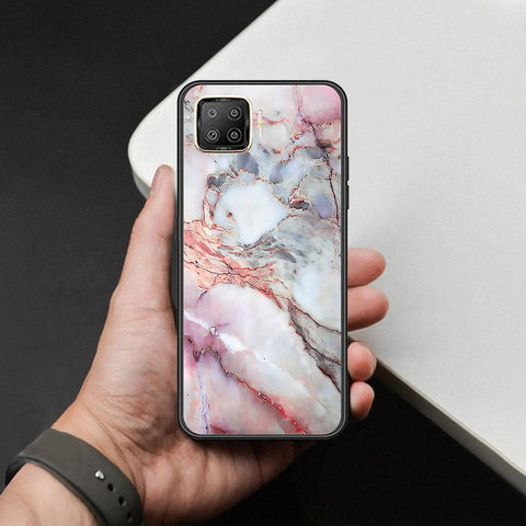 Oppo Reno4 Lite Cover - Colorful Marble Series - HQ Ultra Shine Premium Infinity Glass Soft Silicon Borders Case