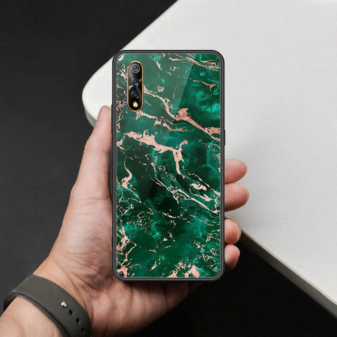 vivo Z5 Cover - Colorful Marble Series - HQ Ultra Shine Premium Infinity Glass Soft Silicon Borders Case