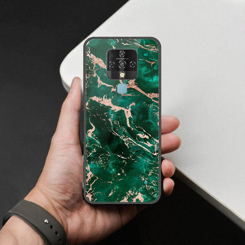 Tecno Camon 16 Pro Cover - Colorful Marble Series - HQ Ultra Shine Premium Infinity Glass Soft Silicon Borders Case