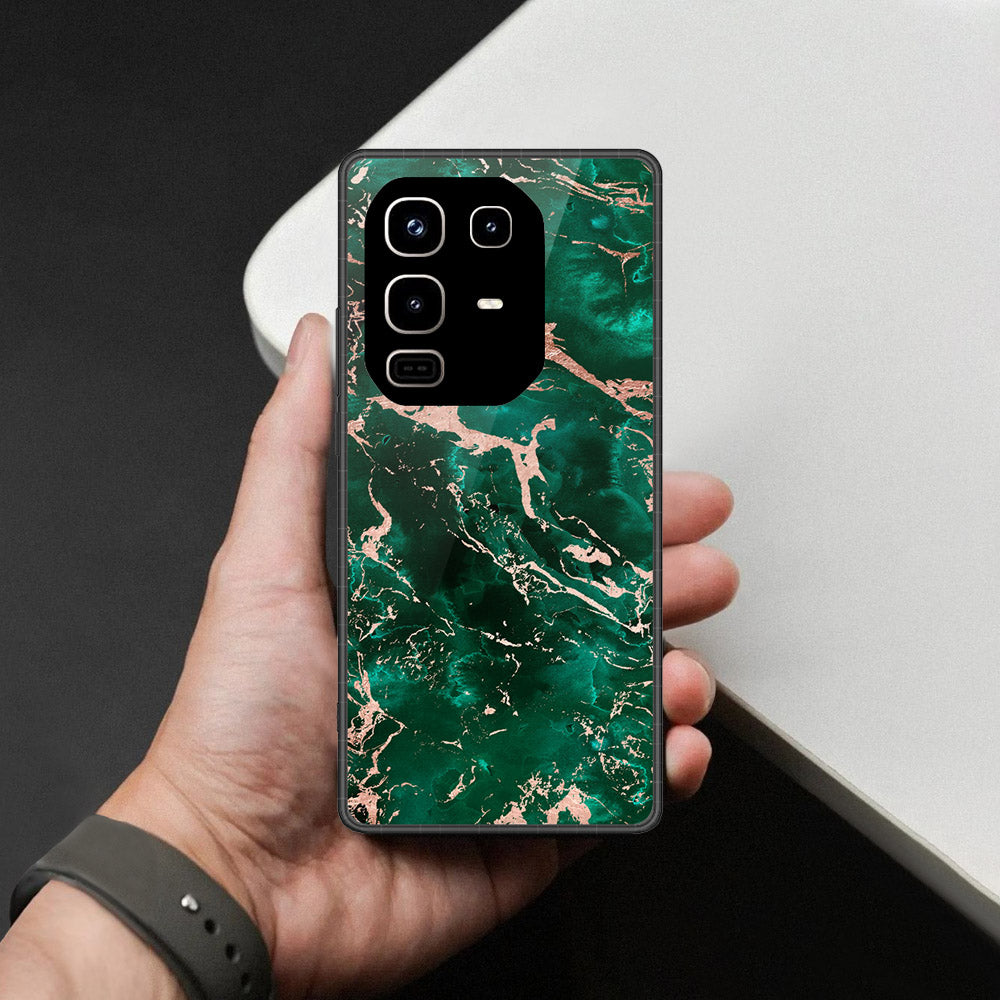 Infinix Note 50 4G Cover - Colorful Marble Series - HQ Ultra Shine Premium Infinity Glass Soft Silicon Borders Case (Fast Delivery)(AF)