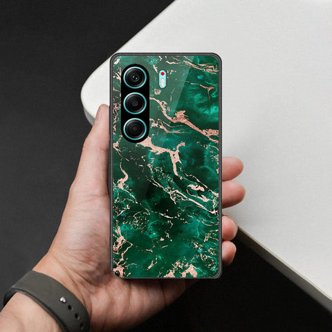 Tecno Camon 40 Pro 5G Cover - Colorful Marble Series - HQ Ultra Shine Premium Infinity Glass Soft Silicon Borders Case