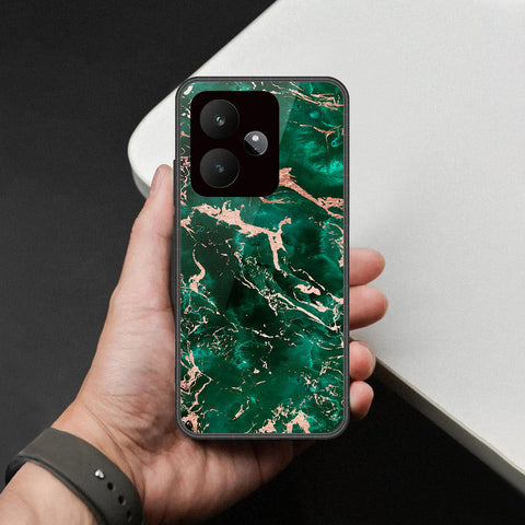 Realme GT 7 Cover - Colorful Marble Series - HQ Ultra Shine Premium Infinity Glass Soft Silicon Borders Case