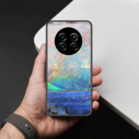 Realme Narzo 70 Pro Cover - Colorful Marble Series - HQ Ultra Shine Premium Infinity Glass Soft Silicon Borders Case