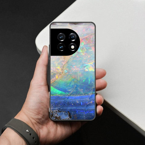 OnePlus Ace 2 Pro Cover - Colorful Marble Series - HQ Ultra Shine Premium Infinity Glass Soft Silicon Borders Case
