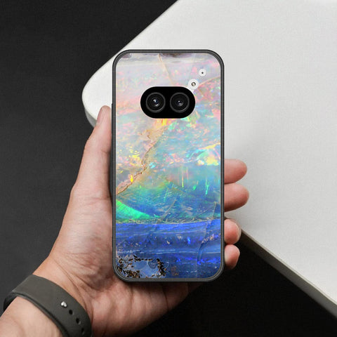 Nothing Phone 2a Cover - Colorful Marble Series - HQ Ultra Shine Premium Infinity Glass Soft Silicon Borders Case