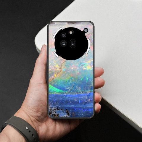 Nothing Phone 3a Pro Cover - Colorful Marble Series - HQ Ultra Shine Premium Infinity Glass Soft Silicon Borders Case