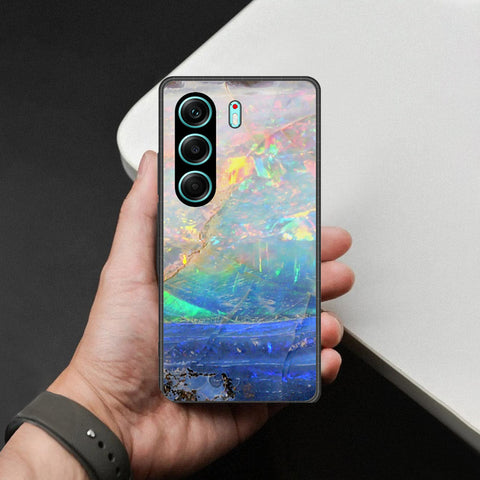 Tecno Camon 40 Pro 5G Cover - Colorful Marble Series - HQ Ultra Shine Premium Infinity Glass Soft Silicon Borders Case