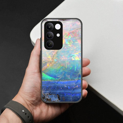 Realme C85 Pro Cover - Colorful Marble Series - HQ Ultra Shine Premium Infinity Glass Soft Silicon Borders Case