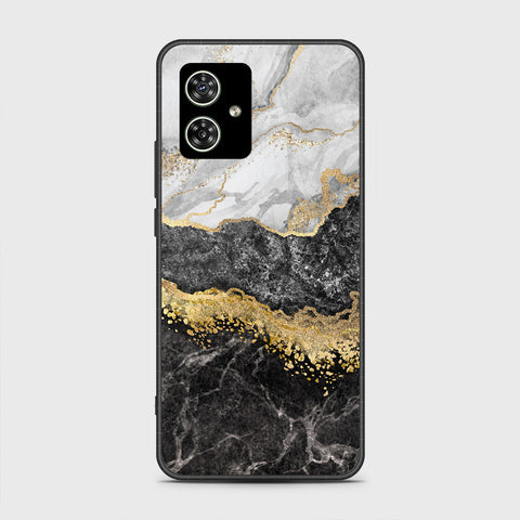 Motorola Moto G54 Cover- Colorful Marble Series - HQ Ultra Shine Premium Infinity Glass Soft Silicon Borders Case