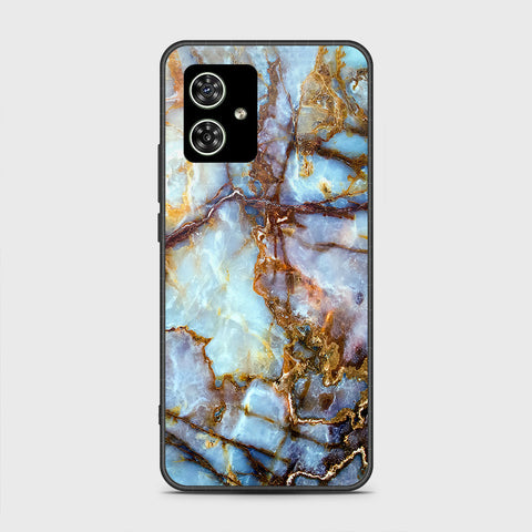 Motorola Moto G54 Cover- Colorful Marble Series - HQ Ultra Shine Premium Infinity Glass Soft Silicon Borders Case