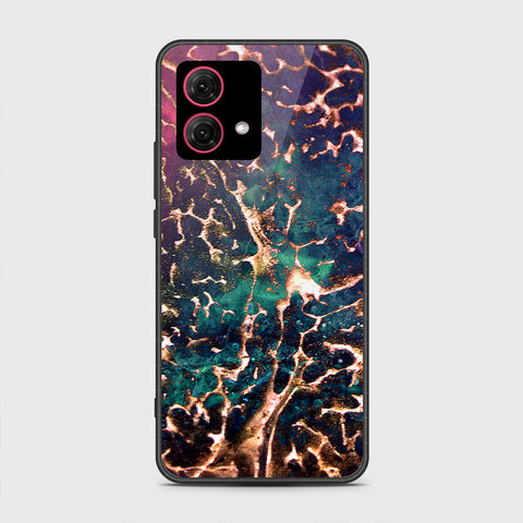 Motorola Moto G84 Cover - Colorful Marble Series - HQ Ultra Shine Premium Infinity Glass Soft Silicon Borders Case