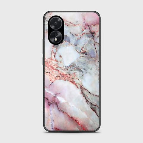 Oppo A38 Cover- Colorful Marble Series - HQ Ultra Shine Premium Infinity Glass Soft Silicon Borders Case