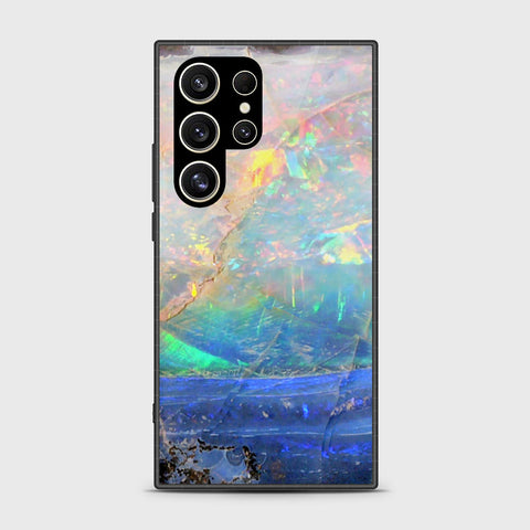 Samsung Galaxy S24 Ultra Cover- Colorful Marble Series - HQ Premium Shine Durable Shatterproof Case