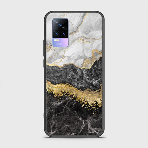 Vivo V21e Cover - Colorful Marble Series - HQ Premium Shine Durable Shatterproof Case
