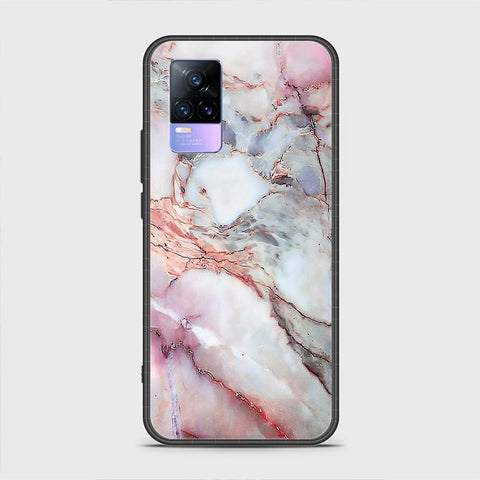 Vivo V21e Cover - Colorful Marble Series - HQ Premium Shine Durable Shatterproof Case