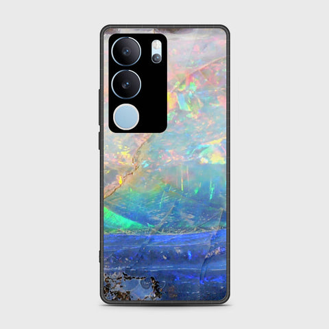 Vivo V29 Cover- Colorful Marble Series - HQ Premium Shine Durable Shatterproof Case