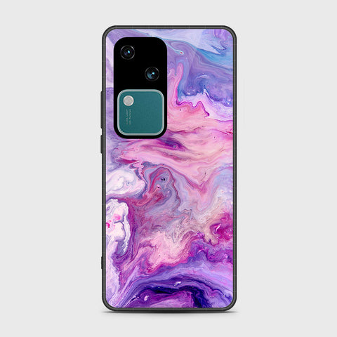 Vivo V30 Cover- Colorful Marble Series - HQ Premium Shine Durable Shatterproof Case