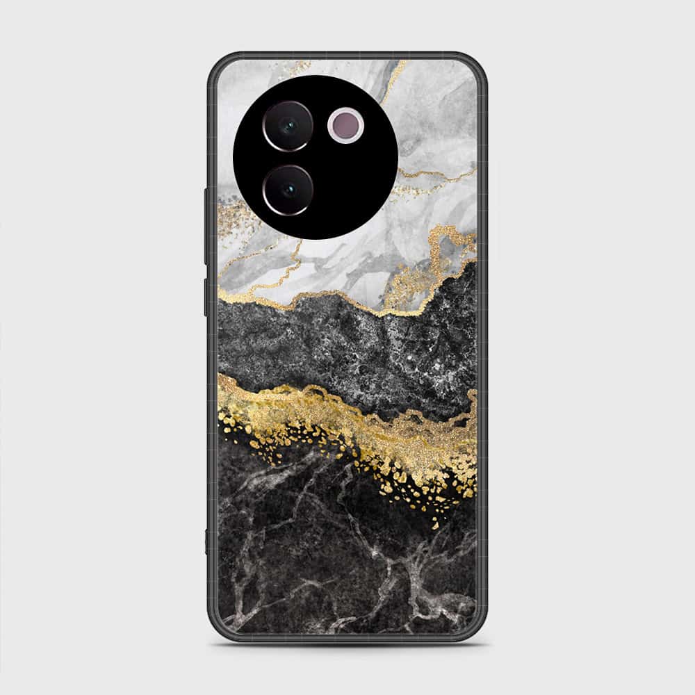 Vivo V30e Cover- Colorful Marble Series - HQ Ultra Shine Premium Infinity Glass Soft Silicon Borders Case (Fast Delivery)
