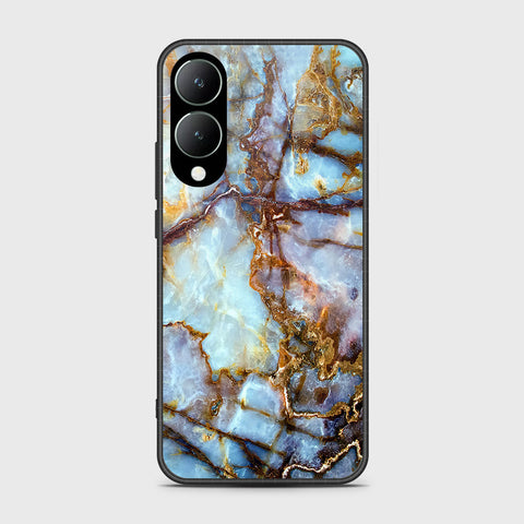Vivo Y28 5G Cover- Colorful Marble Series - HQ Ultra Shine Premium Infinity Glass Soft Silicon Borders Case
