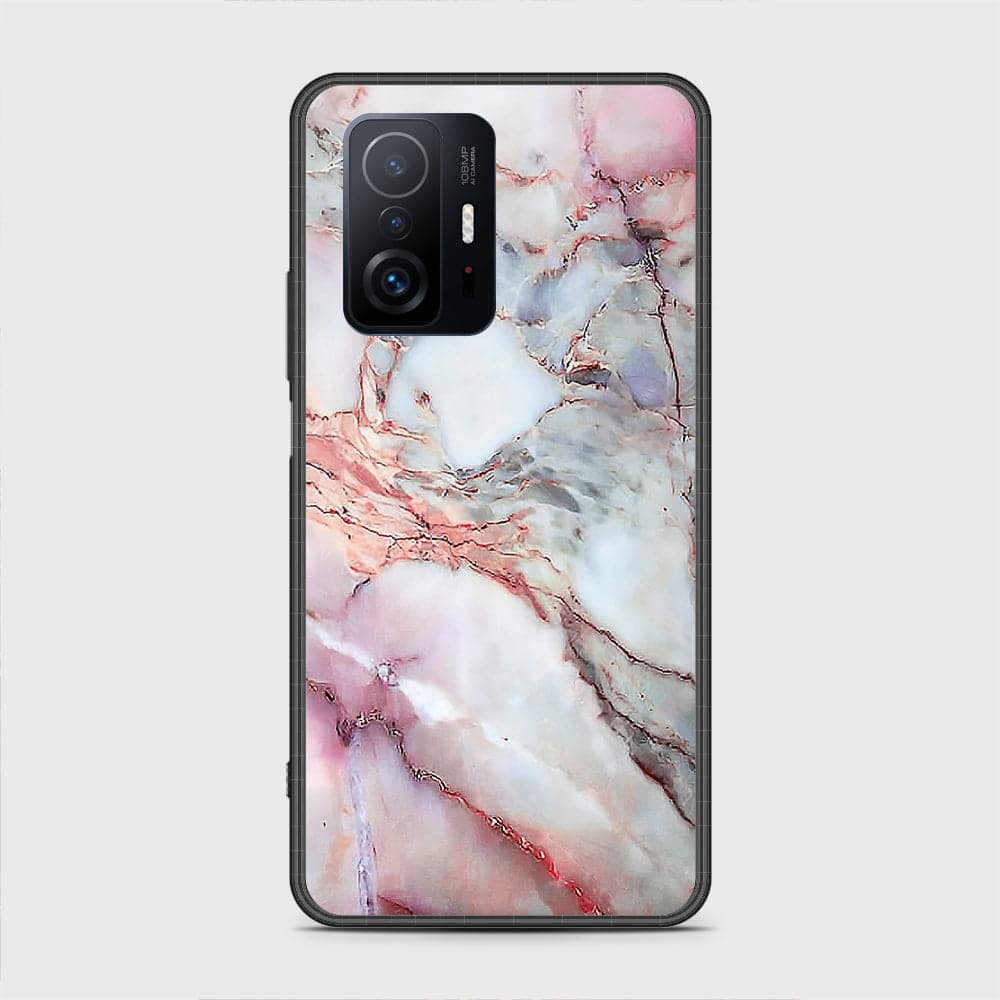 Xiaomi 11T Pro Cover- Colorful Marble Series - D31- HQ Ultra Shine Premium Infinity Glass Soft Silicon Borders Case ( Fast Delivery )