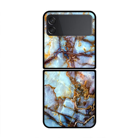 Samsung Galaxy Z Flip 3 5G Cover- Colorful Marble Series - HQ Premium Shine Durable Shatterproof Case ( Fast Delivery )