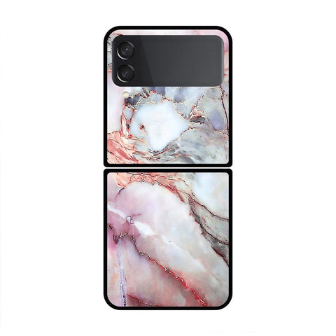 Samsung Galaxy Z Flip 3 5G Cover- Colorful Marble Series - HQ Premium Shine Durable Shatterproof Case ( Fast Delivery )