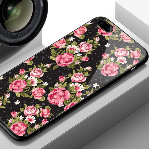 Vivo Y18 Cover - Floral Series - HQ Ultra Shine Premium Infinity Glass Soft Silicon Borders Case