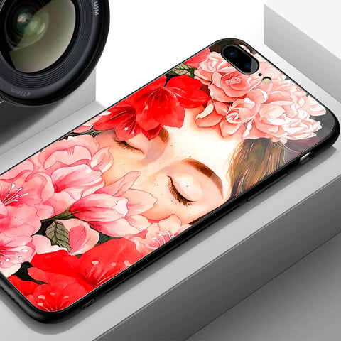 IPhone 15 Pro Cover - Floral Series - HQ Ultra Shine Premium Infinity Glass Soft Silicon Borders Case