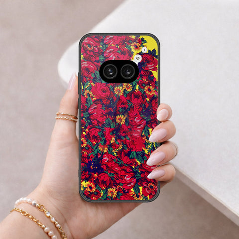 Nothing Phone 2a Cover - Floral Series - HQ Ultra Shine Premium Infinity Glass Soft Silicon Borders Case